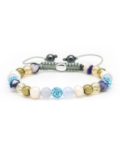Spiral Saar XS (blue crystal)