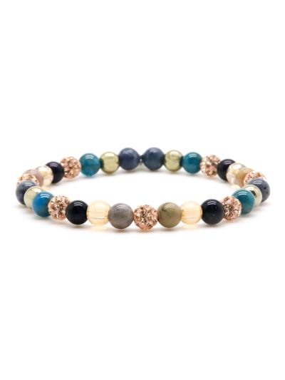 Spiral Ameline XS Elastic (rosegold crystal)