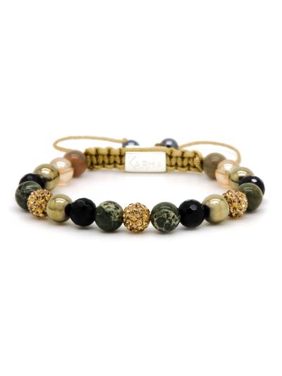 Spiral Nadine M (gold crystal)