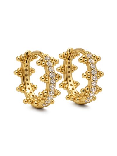 Hinged Hoops Anny Zirconia 16MM
