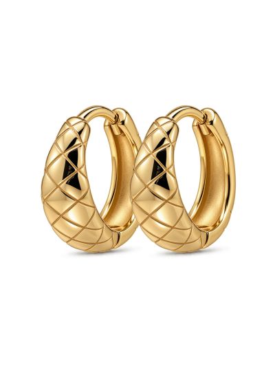 Hinged Hoops Margot Diamonds 13MM