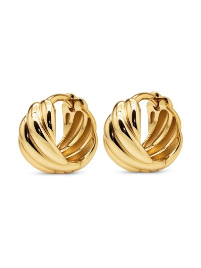 Hinged Hoops ALIX Twisted 12MM