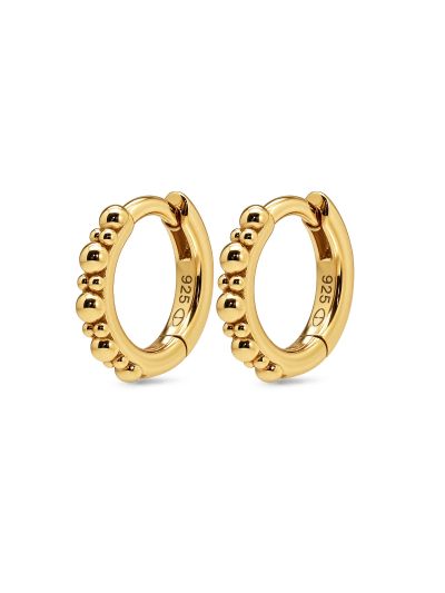 Hinged Hoops NOELL Dot 12MM