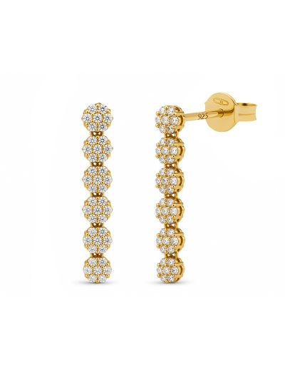 Symbols XL Elara Hanging Zirconia Flower