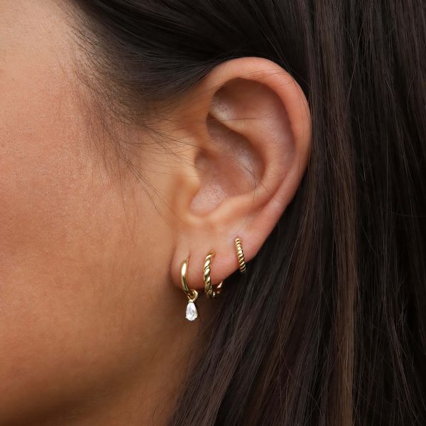 Zirconia Druppel Oorbellen | KARMA Jewelry