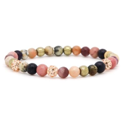 Spiral ALMA XS Elastic (rosegold crystal)