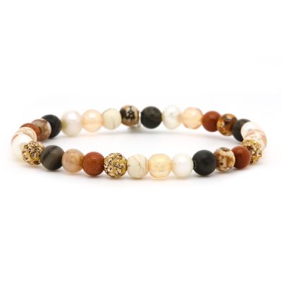 Spiral Pumpkin Spice XS Elastic (gold crystal)