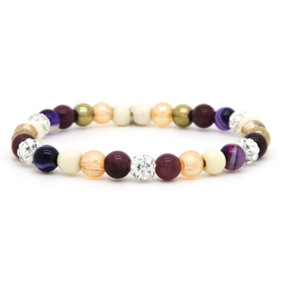 Spiral Gabrielle XS Elastic (white crystal)