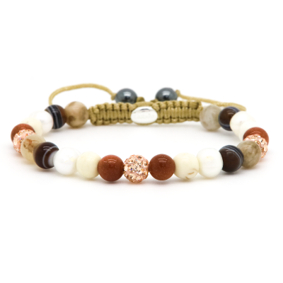 Spiral Luna May XS (rose gold crystal)