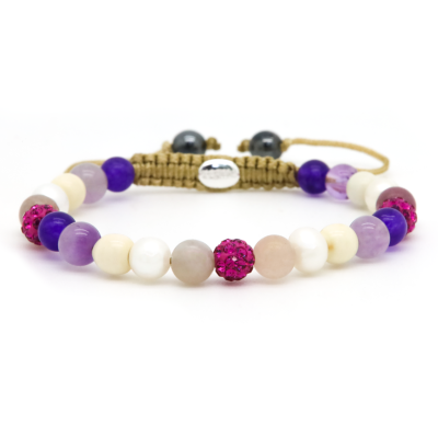 Spiral Julia XS (fuchsia crystal)