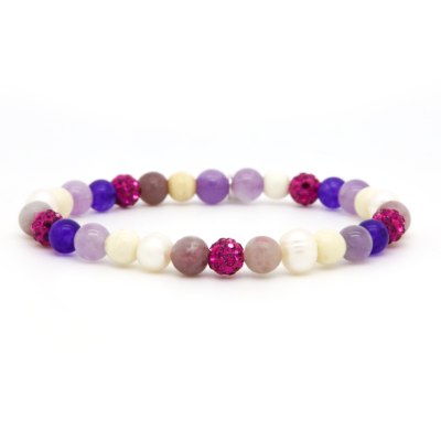 Spiral Julia XS Elastic (fuchsia crystal)