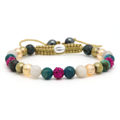 Spiral Emilia XS (fuchsia crystal)