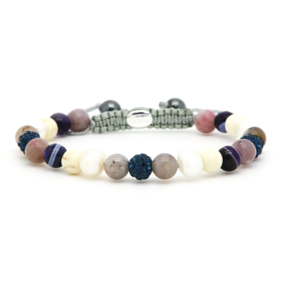 Spiral Louise XS (blue crystal)