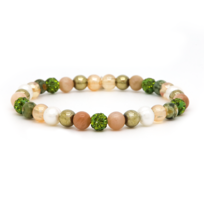 Spiral Klaire XS Elastic (green crystal)