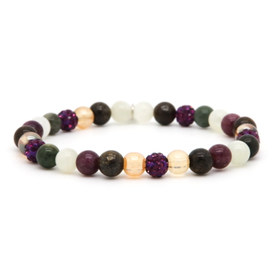 Spiral Elodie XS Elastic (purple crystal)