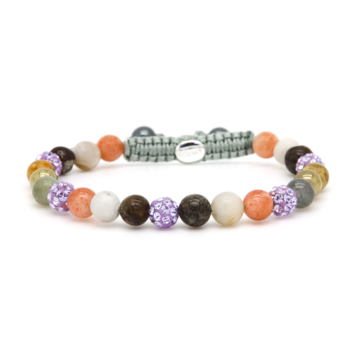 Spiral MAUVE XS (lavender crystal)