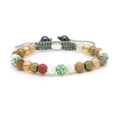 Spiral CERISE XS (green crystal)