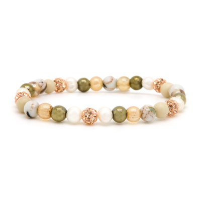 Spiral ROSINA XS Elastic (rosegold crystal)