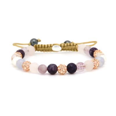 Spiral CELESTE XS (rosegold crystal)