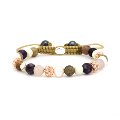 Spiral ROSELYN XS (rosegold crystal)