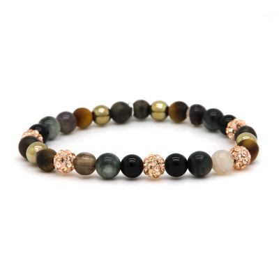 Spiral MAELLA XS Elastic (rosegold crystal)