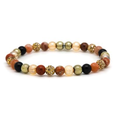 Spiral MALOE XS Elastic (gold crystal)