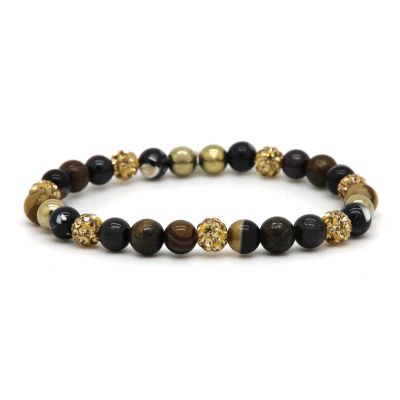 Spiral VIOLETTE XS Elastic (gold crystal)