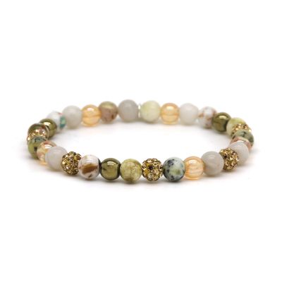 Spiral Mona XS Elastic (gold crystal)