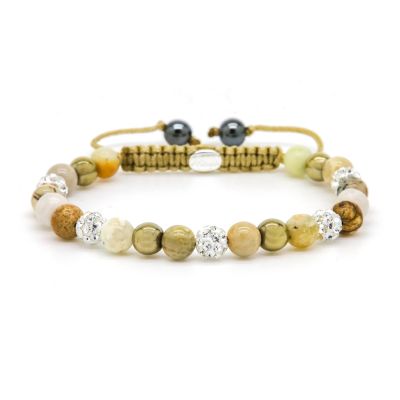 Spiral Marly XS (white crystal)