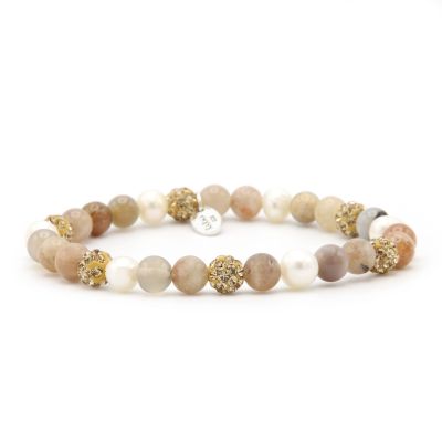 Spiral Warm Breeze XS Elastic (gold crystal)