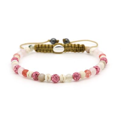 Spiral Candy Heart xxs (Pink Crystal)