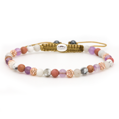 Spiral Adele XXS (rose gold crystal)