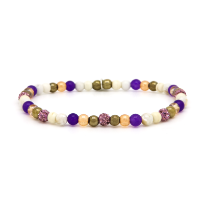 Spiral VIOLET XXS Elastic (purple crystal)