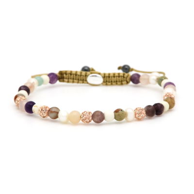 Spiral CELESTE XXS (rosegold crystal) 