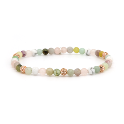 Spiral PHOEBE XXS Elastic (rosegold crystal)