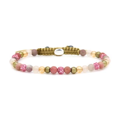 Spiral BLOSSOM XXS (pink crystal) 