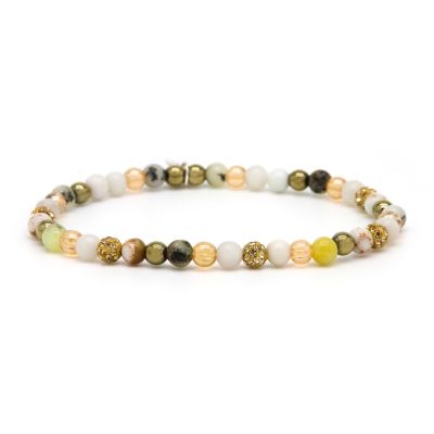 Spiral Mona XXS Elastic (gold crystal)