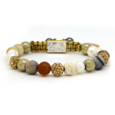 Spiral Alice M (gold crystal)