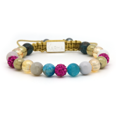 Spiral Emilia M (fuchsia crystal)