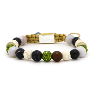 Spiral Livia Nové M (green crystal)