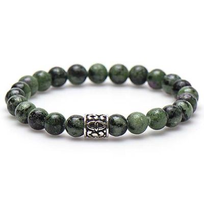 THE JUNGLE Silver Bead 8MM