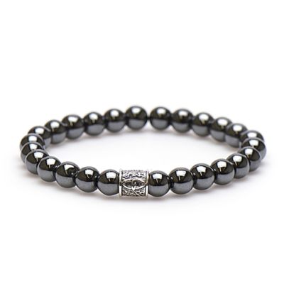 HEMATITE Silver Bead 8MM