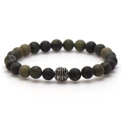 SICILIA Silver Bead 8MM