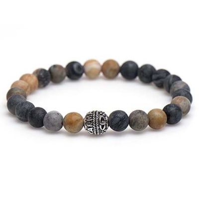 KRYPTON Silver Bead 8MM