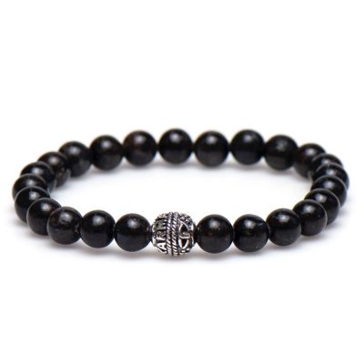 OUT IN SPACE Silver Bead 8MM