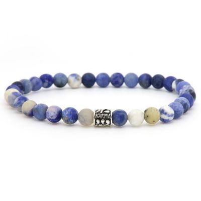 Universe Silver Logo Bead 6MM