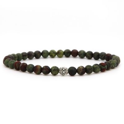 Kale Silver Logo Bead 6MM