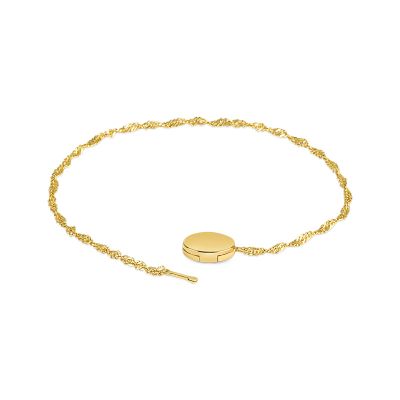 FOREVER LOCKED Bracelet ADELINE Goldplated