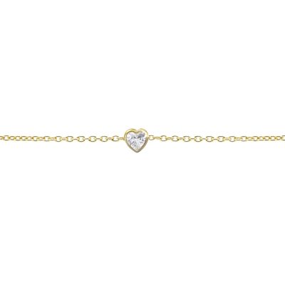 KIDS Bracelet Zirconia Heart