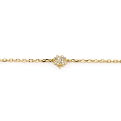 Bracelet Clover Zirconia